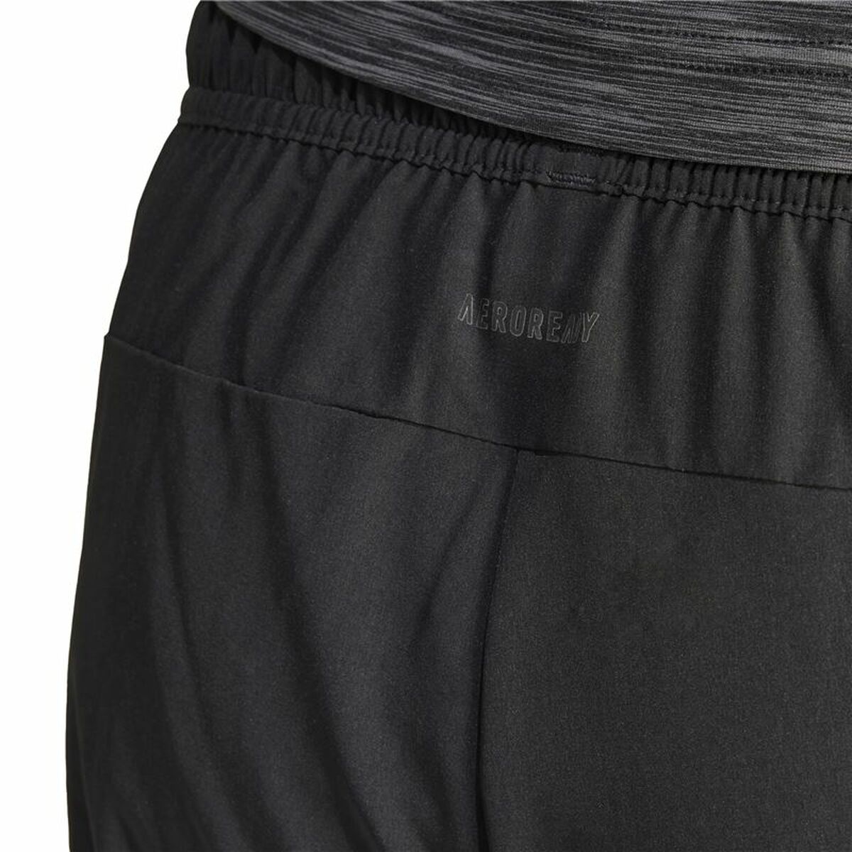 Long Sports Trousers Adidas Gym+ Training Black Men-4