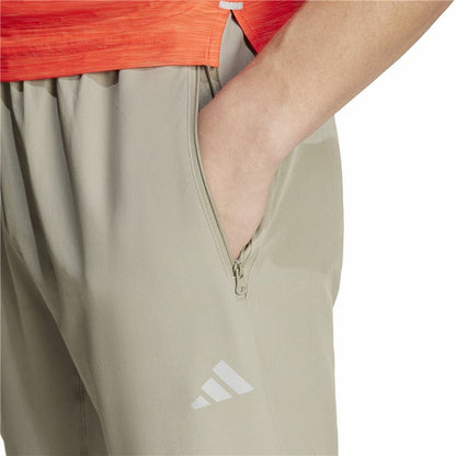 Long Sports Trousers Adidas Gym+ 3S Grey Men-4