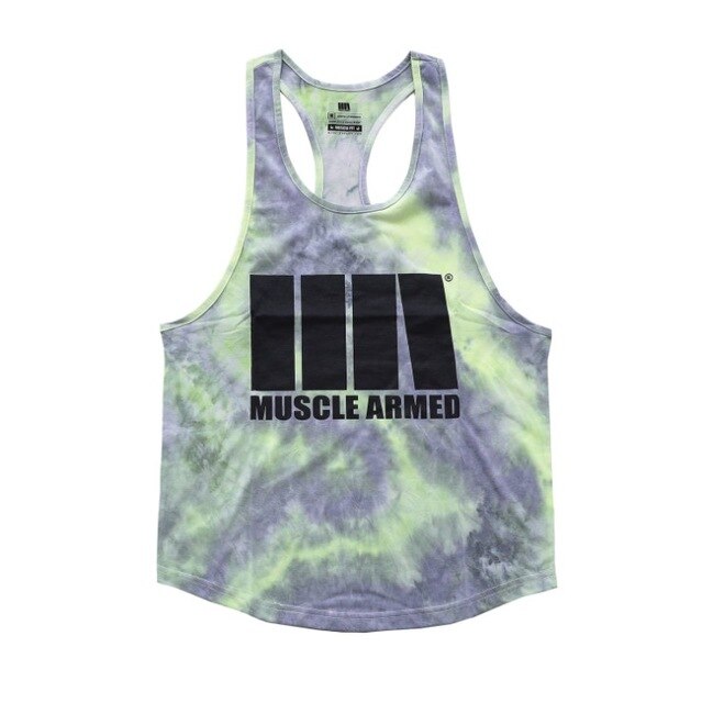 Gyms Fitness Workout Singlet Sling Vest Men Bodybuilding Tank Top Camouflage sleeveless Shirt Boy Summer Brand gym clothing-12